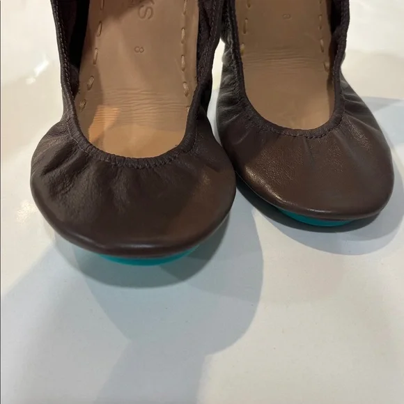 TIEKS By Gavreli BALLET FLATS  NWTChocolate Brown Size 8 - Picture 7 of 11